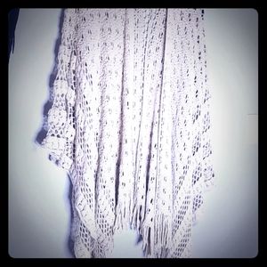 Crochet poncho
